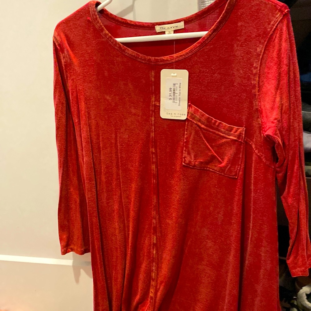 NWT red size medium